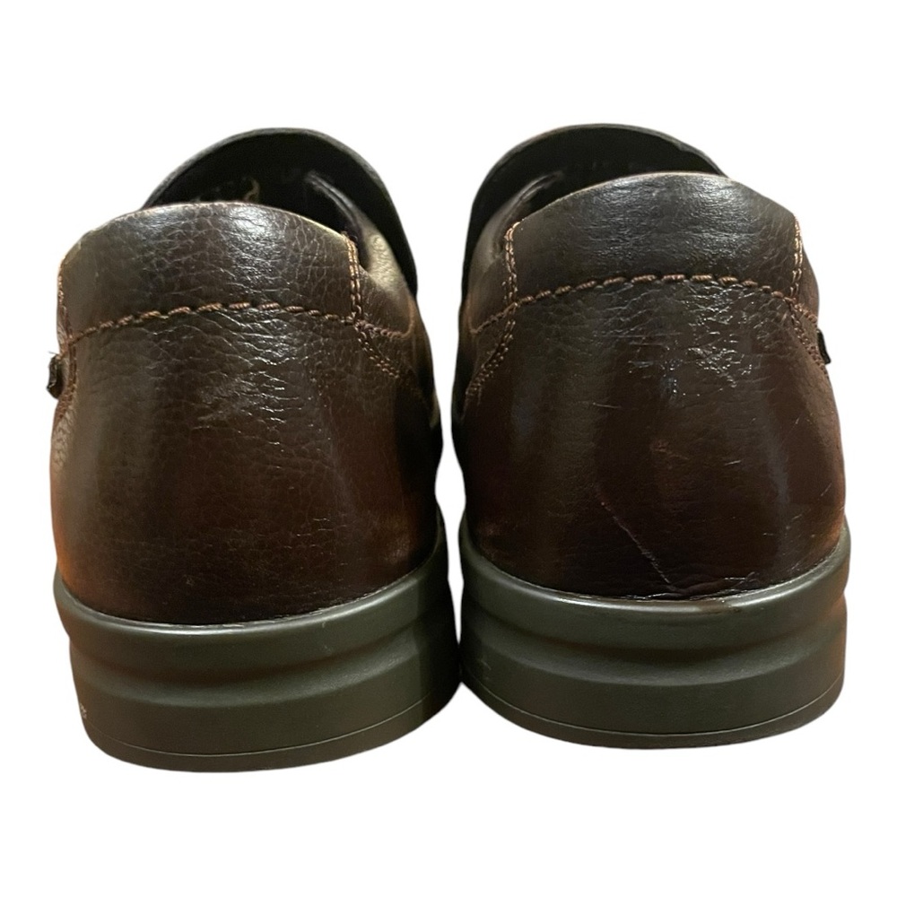 Mephisto Mens Mallory Loafer Brown Leather Slip On Size 11 - Picture 3 of 7